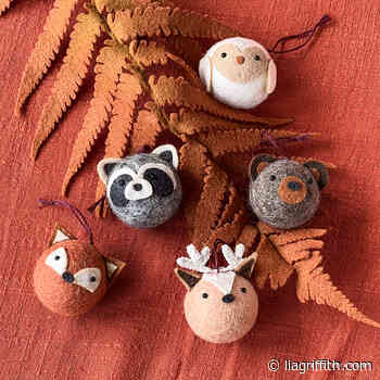 Felt Ball Forest Animals