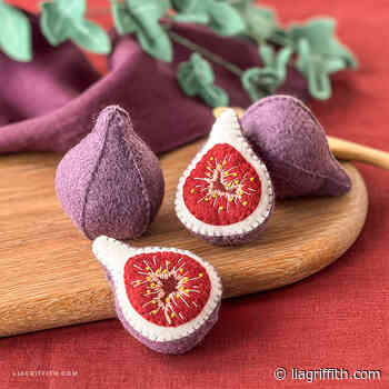 Felt Bordeaux Figs