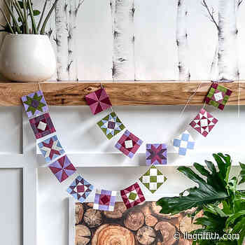 Felt Quilt Garland