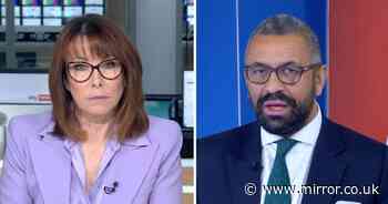 James Cleverly in tetchy live TV exchange with Sky News presenter - 'It's like your my mum'