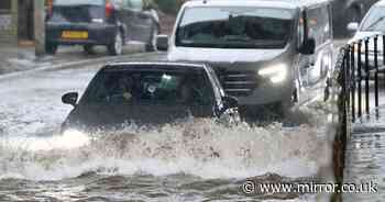 Huge 64 flood warnings cover parts of UK as Britain underwater following night of downpours