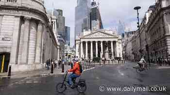 Plans drawn up for £4.5million cyclepath to run through the heart of the City of London - in bid to ape route opened by former PM Boris Johnson