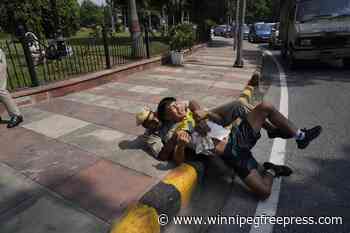 Tibetan group in India protests against China and human rights situation in homeland