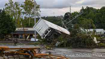 North Carolina launches massive search and rescue operation and supplies are rushed in to devastated communities as Hurricane Helene death toll climbs to 130 with more unaccounted for