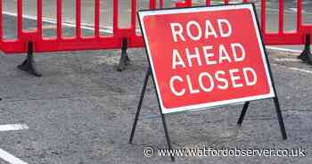 'Emergency' tree works block road near A41