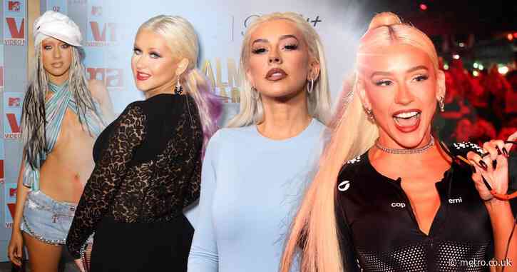 Christina Aguilera’s transformation as fans are convinced she’s ageing backwards