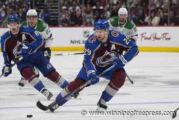 MacKinnon, Makar take control for Colorado until full cast returns, possibly even Landeskog