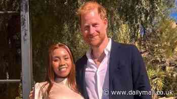 Prince Harry meets the Princess of Lesotho as he begins solo South Africa trip without Meghan - but did he manage to see the King and William on whistle-stop UK visit?