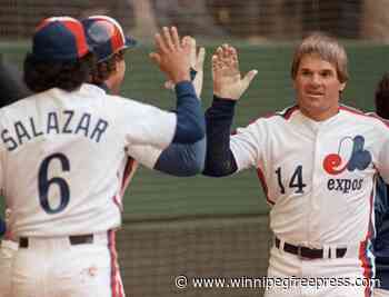 Pete Rose made history and left a lasting mark during his brief stint with the Expos