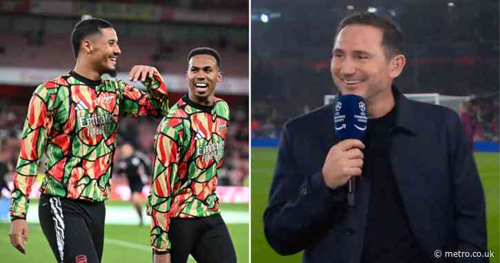 ‘Win some stuff, boys’ – Frank Lampard shuts down comparisons between Gabriel Magalhaes, William Saliba and Chelsea legends