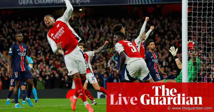 Arsenal 2-0 Paris Saint-Germain: Champions League – as it happened