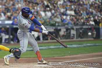 Mets continue wild ride with 8-4 win over Brewers in playoff opener