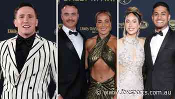 Dally Ms red carpet photo special: Bellamy roasted as stars arrive for NRL’s night of nights