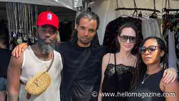 Angelina Jolie sparks debate as she makes radiant appearances with British rapper Akala