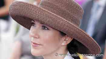 Queen Mary surprises in cinched dress and most divisive hat