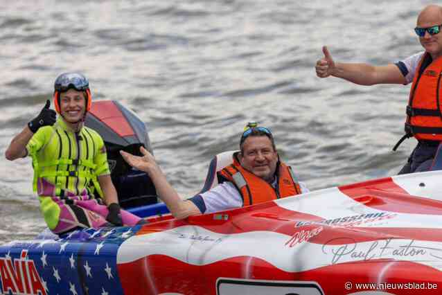 Lenz Everaert (20) Belgisch kampioen waterskiën in de Formule 2