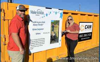 Cain Recyclers Raising Money for Make-A-Wish Mississippi