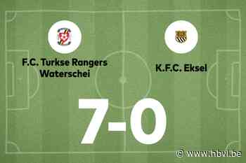 Vier opeenvolgende overwinningen voor Turkse Rangers na 7-0 tegen Eksel