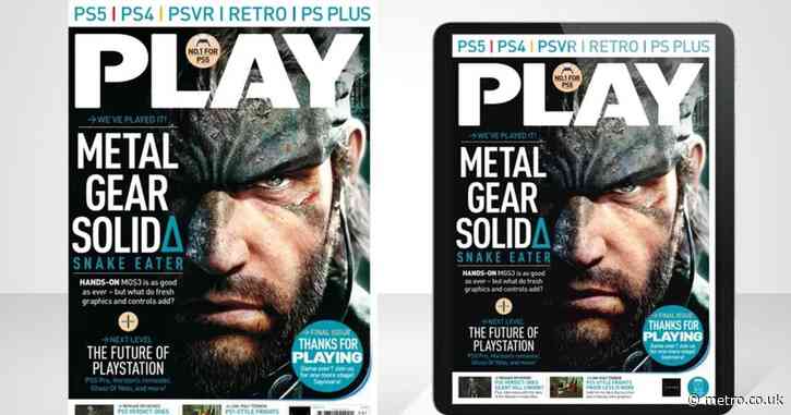 PlayStation magazine Play is shutting down this month