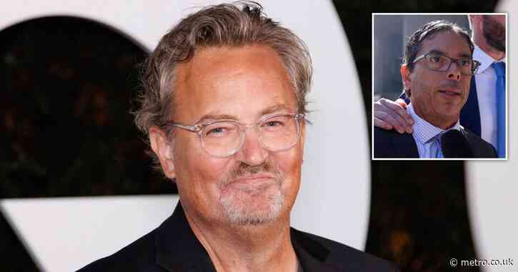 Doctor pleads guilty in connection with death of Friends star Matthew Perry