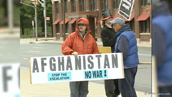 In the Archives: Afganistan protest in Fort Wayne