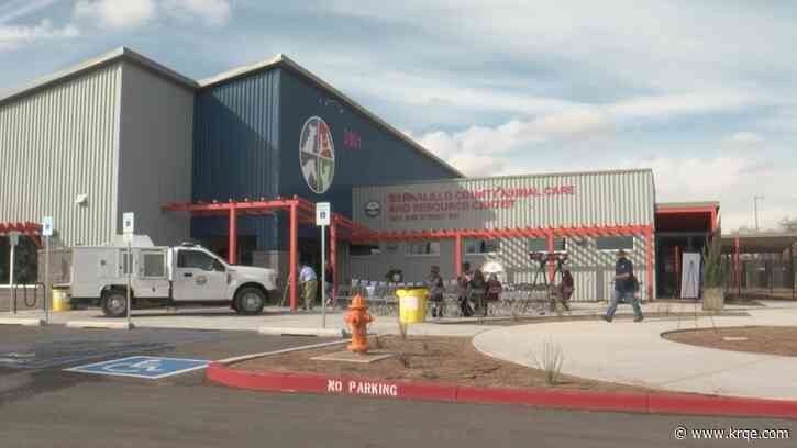 Volunteer presents $10K check to Bernalillo County Animal Care Services