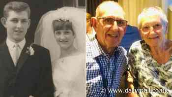 Chance find in attic reunites elderly couple, 77, with precious film footage of their wedding after almost SIX decades