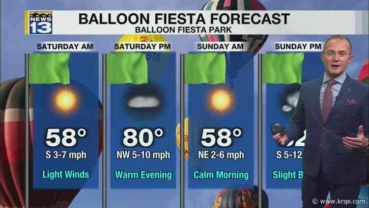 Warm weather continues into Balloon Fiesta