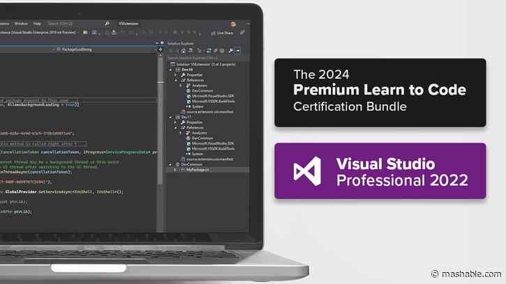 Get Microsoft Visual Studio and coding training for just $56