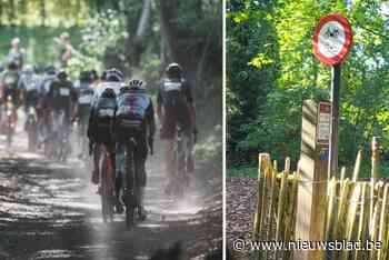 “Dit is echt waanzin”: WK gravel gaat door beschermd natuurgebied… waar niet gefietst mag worden