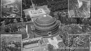 Fascinating never-before-seen aerial pictures show amazing bird's-eye view of nation's cityscapes and landmarks in 1930s