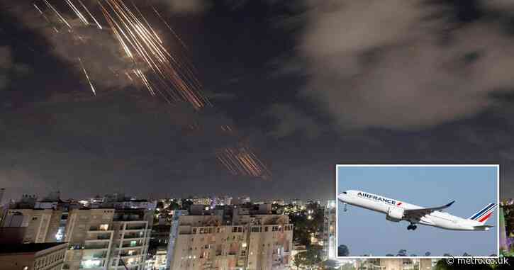 Passengers fly eight hours on ‘flight to nowhere’ while Iran launched missiles