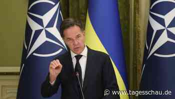 Ukraine-Liveblog: ++ NATO-Chef Rutte spricht in Kiew mit Selenskyj ++