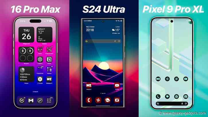 iPhone 16 Pro Max vs Galaxy S24 Ultra vs Pixel 9 Pro: Which is BEST?