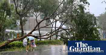 Typhoon Krathon hits Taiwan, killing two people and wreaking destruction