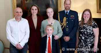 Princess Kate and William say young cancer patient "inspired us both"