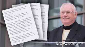 First moonwalker Neil Armstrong's speech notes posted online by Purdue