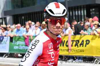 Milan Fretin op podium van Münsterland Giro