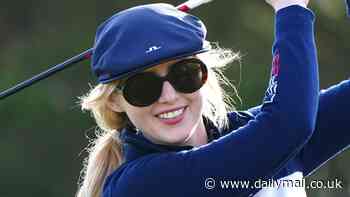 Was it a birdie? Michael Douglas and Kathryn Newton look pleased with themselves during day one of the Alfred Dunhill golf championship in Scotland while Bill Murray ends up in the long grass