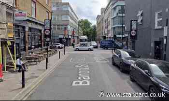 Woman dies after being hit by bus in Islington