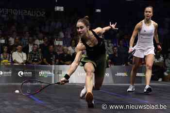 Nele Gilis gaat er uit in de kwartfinales van Qatar Classic Squash