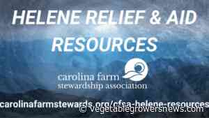 Carolinas organization helping Hurricane Helene victims