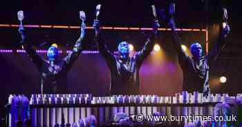 Paint, percussion and performance art from Blue Man Group at Lowry