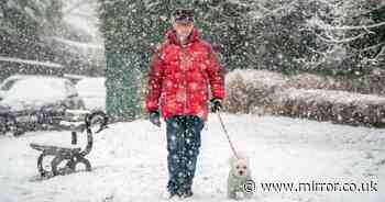 UK weather: Britain braced for 'huge wall of snow' as five areas set to be worst hit