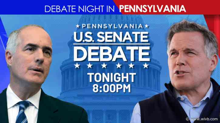 Pennsylvania US Senate Debate: Bob Casey, Dave McCormick appear for first debate