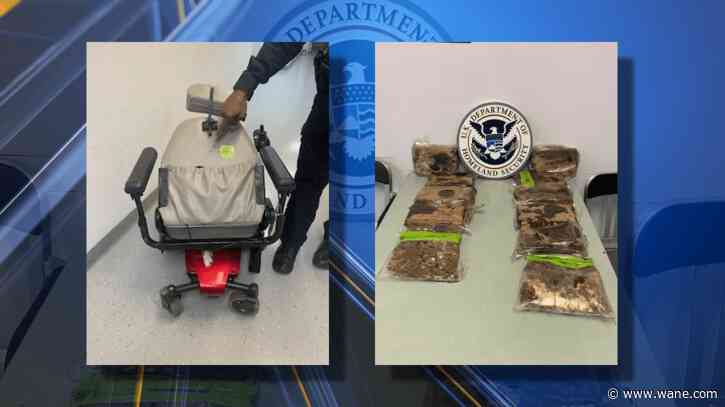 Motorized wheelchair stuffed with cocaine seized at Bush airport, CBP said