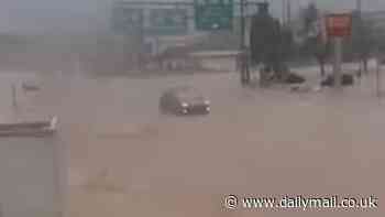 Four North Carolina roommates narrowly escape car stuck in Hurricane Helene floodwaters