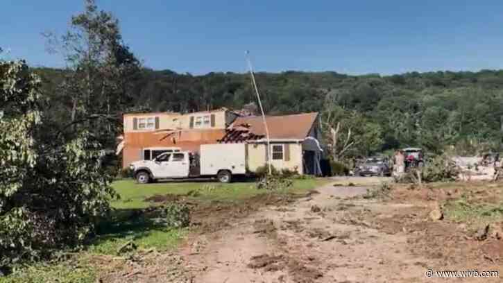 Eden resident receives donation from local veterans following July tornado