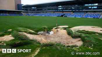 Wimbledon pitch to be ready for  Carlisle game