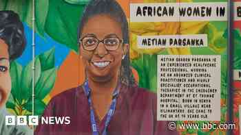 Mural honouring African health workers unveiled